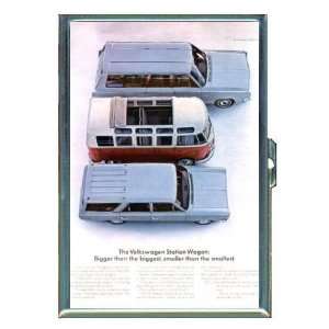 Volkswagen Microbus Retro Ad ID Holder, Cigarette Case or Wallet MADE 