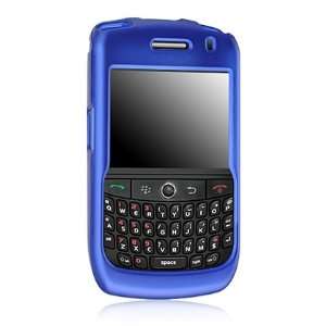  BLUE RUBBERIZED SNAP ON HARD SKIN FACEPLATE PHONE SHIELD 