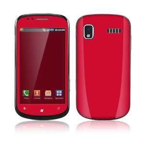  Samsung Focus ( i917 ) Skin Decal Sticker   Simply Red 
