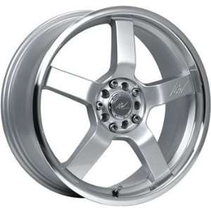 ICW Kyoto 17x7.5 Silver Wheel / Rim 4x100 & 4x4.5 with a 42mm Offset 