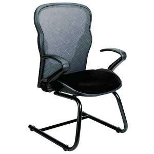  Axis Mesh Guest Chair, Black: Home & Kitchen