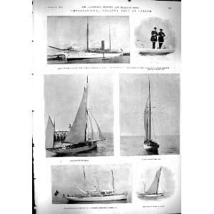  1900 Sport Regatta Boats Ostend Mersch Clara Selika 