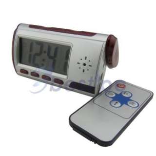 Spy Electronic Digital Alarm Clock Camera Video DVR Recorder Motion 
