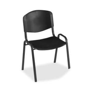  Safco 4185 Contour Stack Chairs   Charcoal   SAF4185CH 