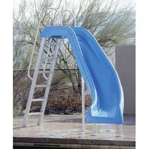  City II Pool Slide for In Ground Pools: Patio, Lawn 