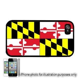  Maryland State Flag Apple iPhone 4 4S Case Cover Black 