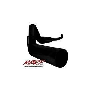  MBRP 4 Single Downpipe Back Exhaust   S6004BLK 
