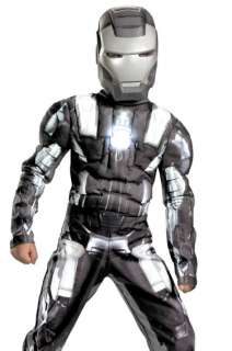 War Machine Kids Deluxe Iron Man 2 Villain Boys Costume 039897117171 