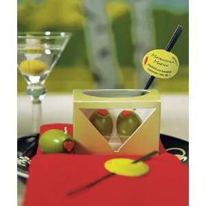  Matrimonial Martini Mini Olive Candles