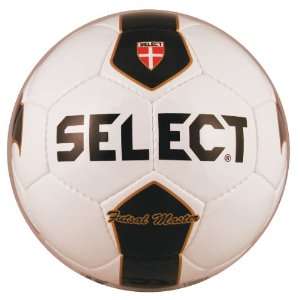  Select Futsal Master Ball, Size 3 (White/Gold): Sports 