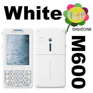 New Unlocked Sony Ericsson M600 M600i Mobile White CE  