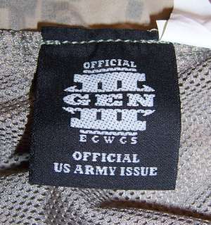 US Army ACU Camo Gen III ECWCS Jacket Soft Shell Cold Weather Medium 