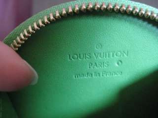 LOUIS VUITTON STEPHEN SPROUSE ROSE COIN WALLET VERNIS  