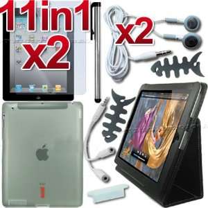   LEATHER AND SILICONE CASE COVER FOR IPAD 2 16/32/64 GB 3G Electronics