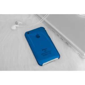  Clear Blue Hard Case Back Cover for iPhone 3G / 3GS: Everything Else