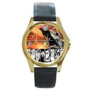  BLEACH MANGA v4 Gold Metal Watch 