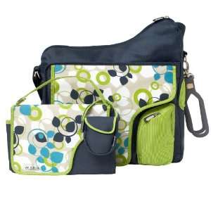 JJ Cole System 180 Diaper Bag Available in 6 Colors and Patterns Blue 