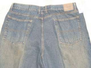NWT $48 ISLAND REPUBLIC khaki classic denim Jeans 40w  