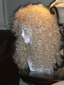 28 long Wig w/ Tight Curls   Lioness   Cher Wig  