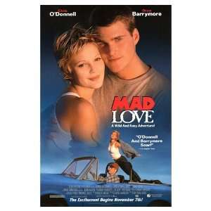  Mad Love Movie Poster, 26 x 39.75 (1995): Home & Kitchen