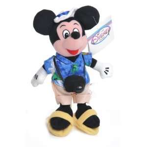  Disney Tourist Mickey Hawaii Bean Bag [Toy]: Toys & Games