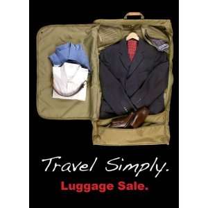  Travel Simply Luggage Sale Sign