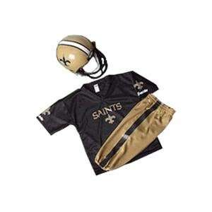  New Orleans St.s Youth NFL Team Helmet and Uniform Set by 