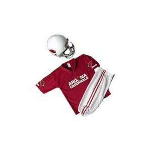  Arizona Cardinals Youth NFL Team Helmet and Uniform Set by 