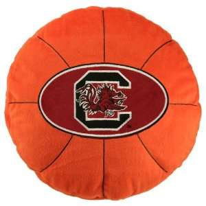   16 Orange Team Logo Basketball Pillow 