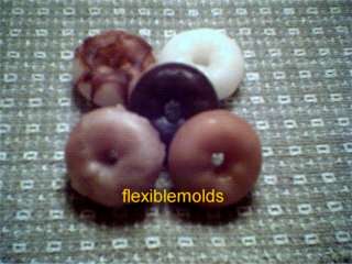 Mini Donuts Mold  FlexibleMolds  9 cavities  