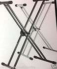 KEYBOARD STAND K&M X Double BRACED GERMAN MADE SHIPPING TODAY CMC 02 