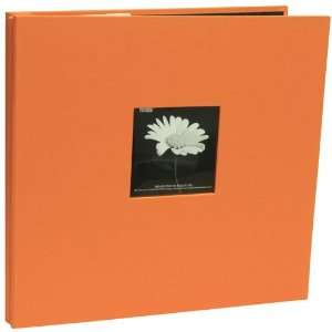  Orange Fabric Covered 12x12 Scrapbooks   Sold individually 