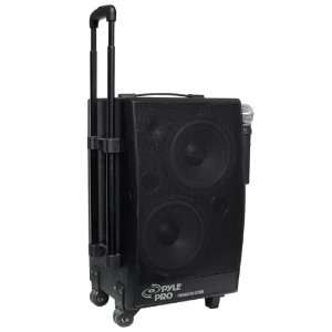   Pyle 500 Watt Battery Operated Pa System with CD Musical Instruments