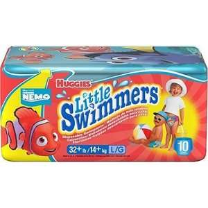 Huggies Little Swimmers Disposable Swimpants, Nemo & Tigger, Large, 10 