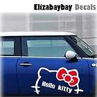 New Sanrio Hello Kitty Face Logo Graphic Car Door Vinyl Decal Car 