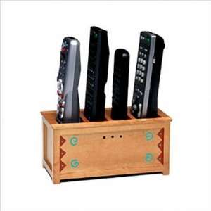   Painted Natural Pear 3.5 High Remote Control Holder