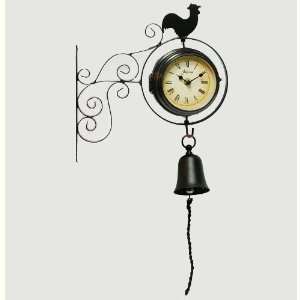 Morning Bell Wall Clock:  Home & Kitchen
