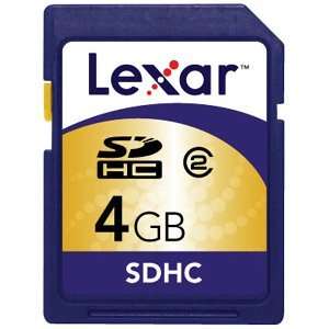  New   Lexar Media 4GB Secure Digital High Capacity (SDHC 