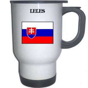  Slovakia   LELES White Stainless Steel Mug Everything 