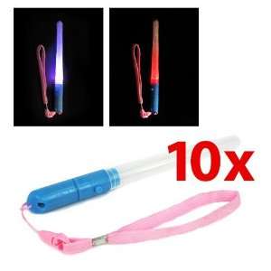  10 x HDE (TM) LED Light up 6 Color Wand Toys & Games