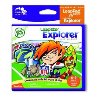 LeapFrog Explorer Learning Game NFLRush Zone (works with LeapPad 