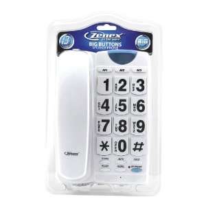   Zenex ZN TP5143 WH 1 Handset, 2 Line Landline Telephone Electronics