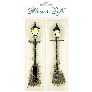  Flower Soft Card Toppers, Vintage Lamposts