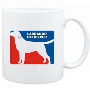   Mug White  Labrador Retriever Sports Logo  Dogs: Sports & Outdoors