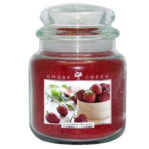  Goose Creek 16 Ounce Strawberry Rhubarb Essential Jar 