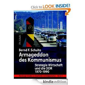 Armageddon des Kommunismus Strategie Wirtschaft und die DDR, 1970 
