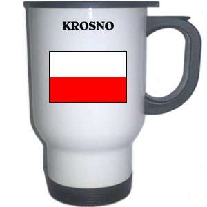  Poland   KROSNO White Stainless Steel Mug Everything 