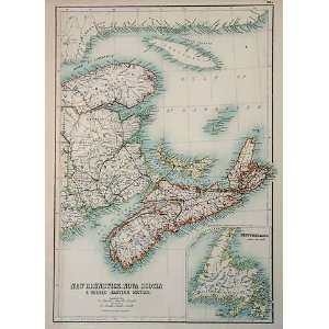  New Brunswick, Nova Scotia and Quebec (Eastern Section 