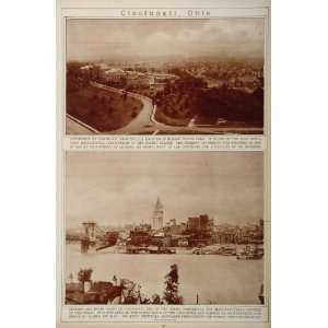  1923 Cincinnati University Skyline Newark New Jersey 