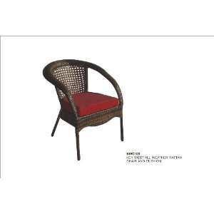  DC America Key West All Weather Rattan Chair Set of 4 